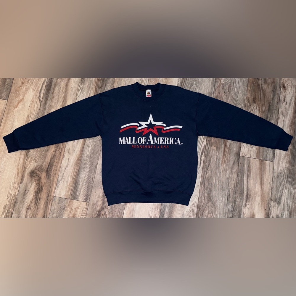 Vintage Fruit of the Loom L Mall of America crewneck